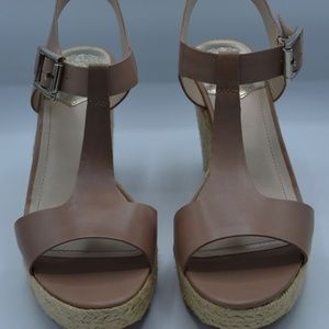 Vince Camuto - Tinsell - Wedge Sandals - Sandbar/Natural Tan - 9.5